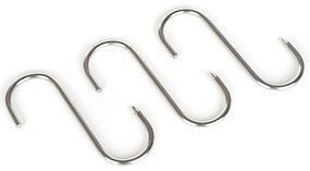 Bankett Rozsdamentes acél füstölőhorog AKCENT 11 x8,5 cm, 3 db, S