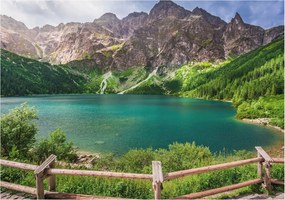 Fotótapéta Flizelin a ház szobájába 3D Hegyi táj 208x146 Ragasztó