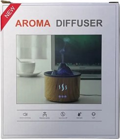 RDF3 aroma diffúzor vulkán formájában - 500 ml - fehér