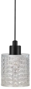 Nordlux - Csillár zsinóron HOLLYWOOD 1xE27/60W/230V átlátszó