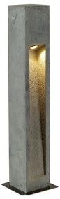 Kültéri Állólámpa, 75cm magas, szürke, 3000K melegfehér, 330 lm, CRI 80, SLV Arrock Stone 231371