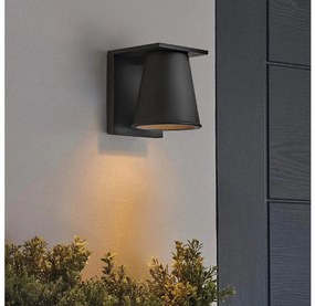 Hinkley HK-HANS-S-BLK -LED Kültéri fali lámpa HANS 1xGU10/8W/230V IP44
