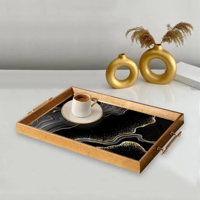 Üveg tálca, 38×24 cm – TPEA9872