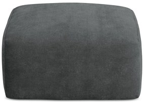 Sötétszürke zsenília lábtartó Leila – Makamii