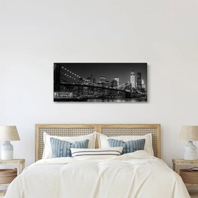 A New York-i Brooklyn-híd képe (120x50 cm)