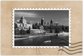 Poszterek 120x80 Fekete-fehér Szczecin