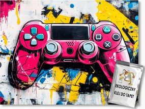 Fotótapéta Flizelina Fal Graffiti Street Art Gaming Pad 254x184 ragasztó