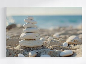 Poszter Tengerpart Homok Kövek Wellness Spa Zen 120x80