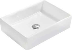 Mexen Dina 47 x 33 cm-es, fehér, pultra szerelhető mosdókagyló - 21454700