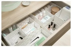 Compactor TEX ruha- és kiegészítő-rendszerező,32 x 25 x 8 cm, fehér