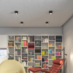 RENDL KELLY LED DIMM stropní černá 230V LED 15W 45° 3000K