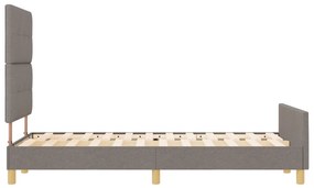 Ágykeret Taupe 120x200 cm Szövet