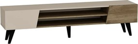 Clark Walnut and Beige TV-állvány