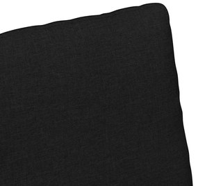 Étkező Székek 2 pcs Fekete 57 x 67 x 98 cm szövet