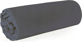 Gumi nélküli szatén lepedő Nova 160x210 Eurofirany acél