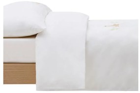 Fehér pamut-perkál gyerek ágyneműhuzat babaágyhoz 70x140 cm Milu – Kave Home