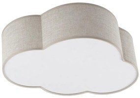 Brilagi - Gyermek mennyezeti lámpa NIMBUS MINI LINEN 2xE27/15W/230V 31x43 bézs 11231
