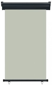 szürke oldalsó terasznapellenző 105 x 250 cm