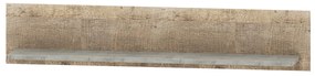 Polc 140 cm Bennie (szürke + homok tölgy). 1052755