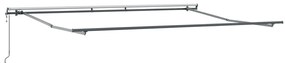 Automatikus Behúzható Napernyő Sárga és Narancs 400x350 cm