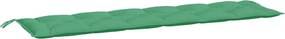 vidaXL zöld oxford szövet kerti padpárna 200 x 50 x 7 cm