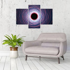 A kör absztrakció képe (90x60 cm)