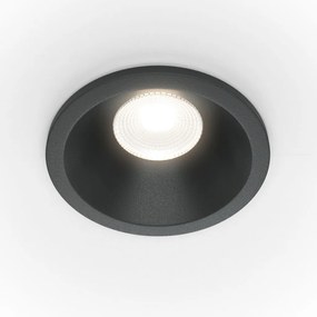 MAYTONI DL034-01-06W3K-B ZOOM Fürdőszobai Beépíthető Lámpa Fekete LED IP65