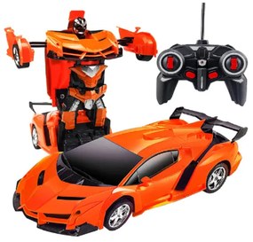 Negi Akkus 22 cm Transformers Lamborghini Robot Átalakuló Távirányítós Autó 3.7v Akku