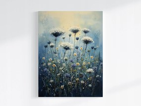 Vászonkép Canvas Természet Rét Mező Virágok Cickafark 75x100