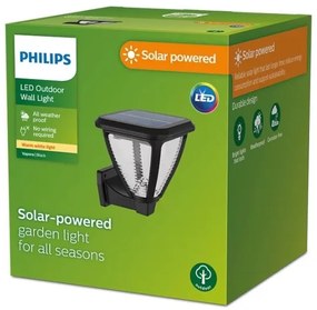 Philips - LED Napelemes fali lámpa VAPORA LED/1,5W/3,7V 1500 mAh IP44