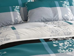 Mikroszálas ágyneműhuzat LUXURY türkiz Ágyneműhuzat mérete: 70 x 90 cm | 140 x 220 cm
