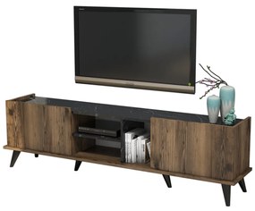 TV asztal Elegante diófa fekete