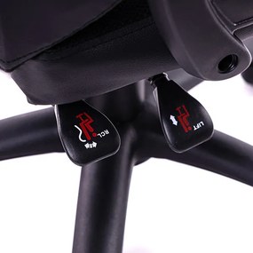 X-Style Combat 4.0 LED Gamer szék Black-Red