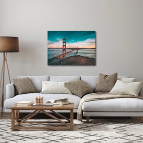 Kép - Golden Gate, San Francisco (70x50 cm)