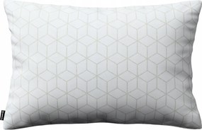 Párnahuzat 47x28 kocka mintás, fehér alapon