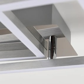 LED mennyezeti lámpa LED/17W/230V matt króm