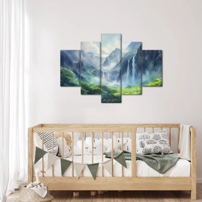 Kép - Vízesések völgye (150x105 cm)