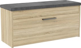 Parma cipőtároló pad, sonoma