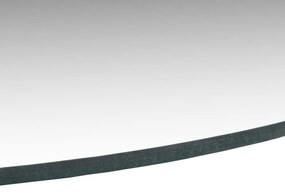 kör alakú keret nélküli üveg tükör 30 cm