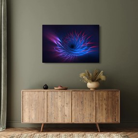 Kép - virág absztrakció (90x60 cm)