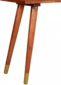 tömör akácfa tálalóasztal 90 x 35 x 76 cm