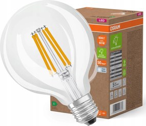 Led izzó G95 E27 3.8W 60W 806lm 4000K Classic Energy Efficiency Osram