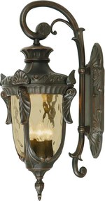 Elstead klasszikus kültéri fali lámpa philadelphia borostyán antik bronz elsph2-l-ob IP44