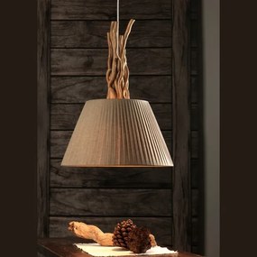 ONLI - Csillár zsinóron WOODY 1xE27/22W/230V
