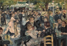 Művészet Bál a Moulin de la Galette-ben Renoir 1000 db-os Compact puzzle Clementoni