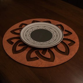 Lugh tálca, rózsaszín, 36×36 cm – TR790PYN1160