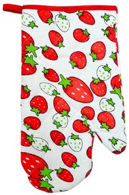 Normál sütőkesztyű fogantyúval eper TiaHome