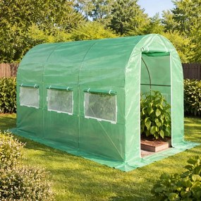 Home &amp; Garden Fóliasátor 200 x 300 cm (6 m2) zöld