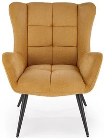 BYRON fotel mustársárga