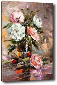 Vintage Roses kép, 50 x 70 cm - Tablo Center